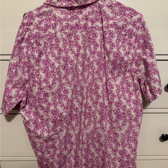 Abound Men’s Pink Floral Print Shirt - Picture 2 of 6